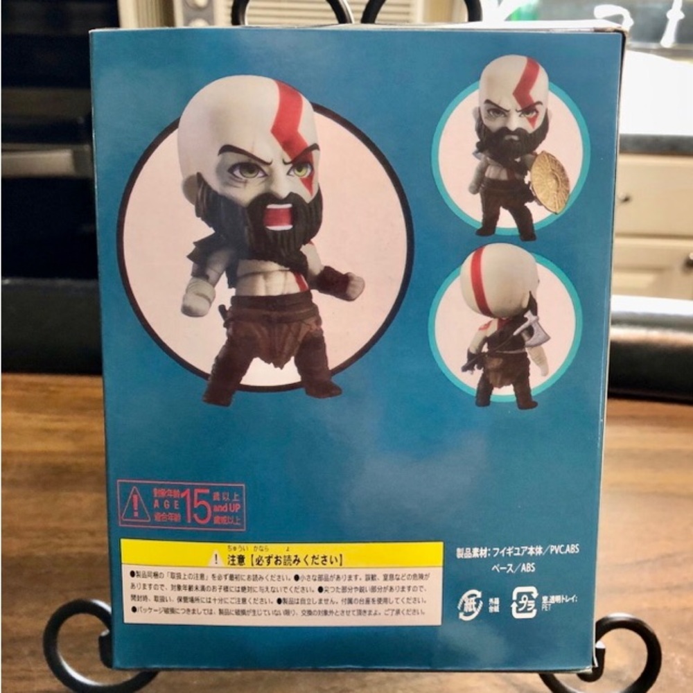 God of War Kratos mini figure.
